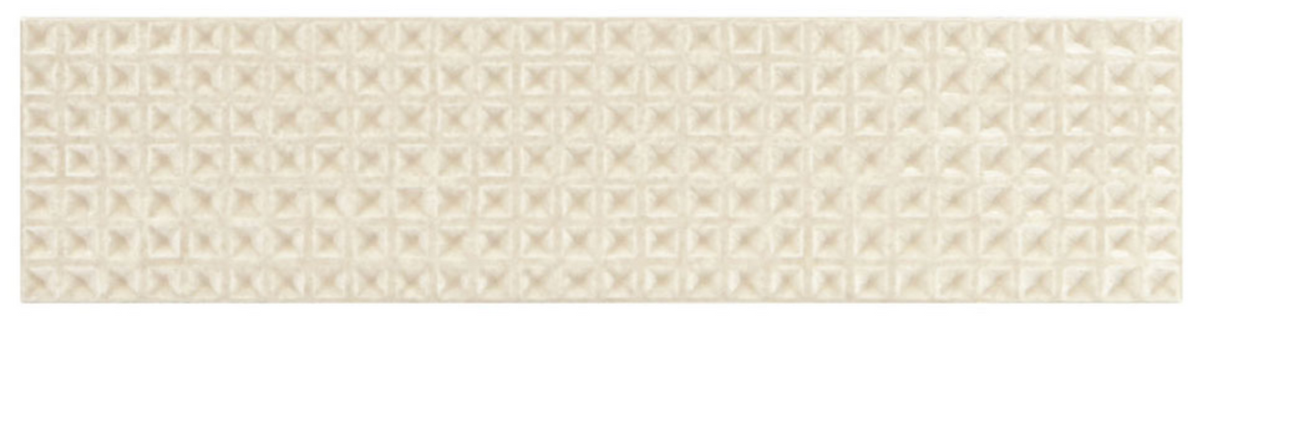 Glazzio Tiles Wafer Collection|3'' x 12'' | Mando |Ceramic Mosaic Tiles