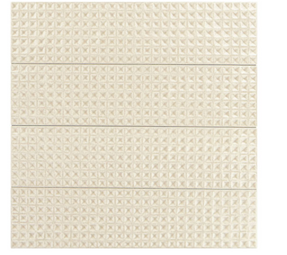Glazzio Tiles Wafer Collection|3'' x 12'' | Mando |Ceramic Mosaic Tiles