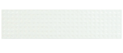 Glazzio Tiles Wafer Collection|3'' x 12'' | Buttercream |Ceramic Mosaic Tiles
