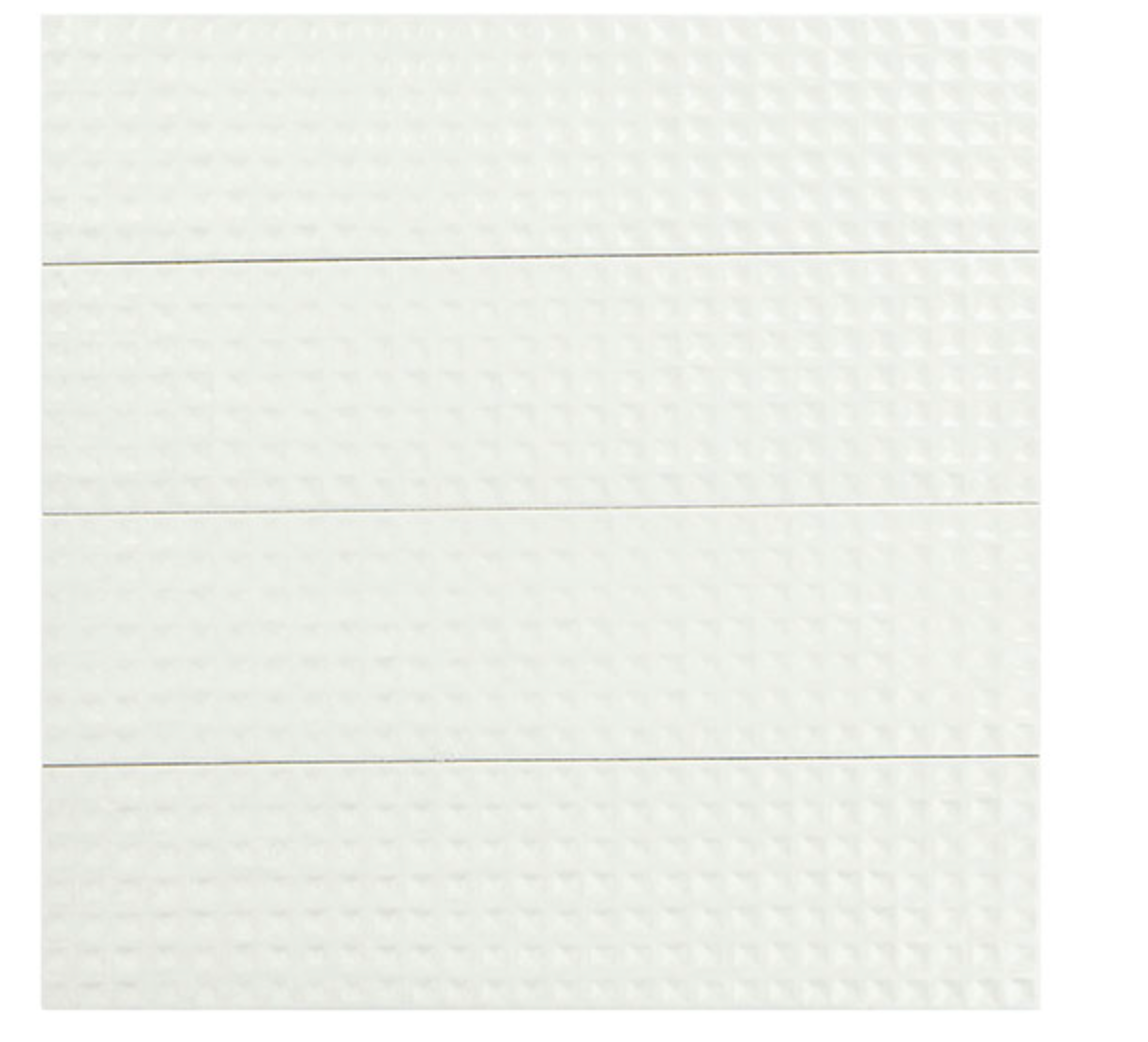 Glazzio Tiles Wafer Collection|3'' x 12'' | Buttercream |Ceramic Mosaic Tiles
