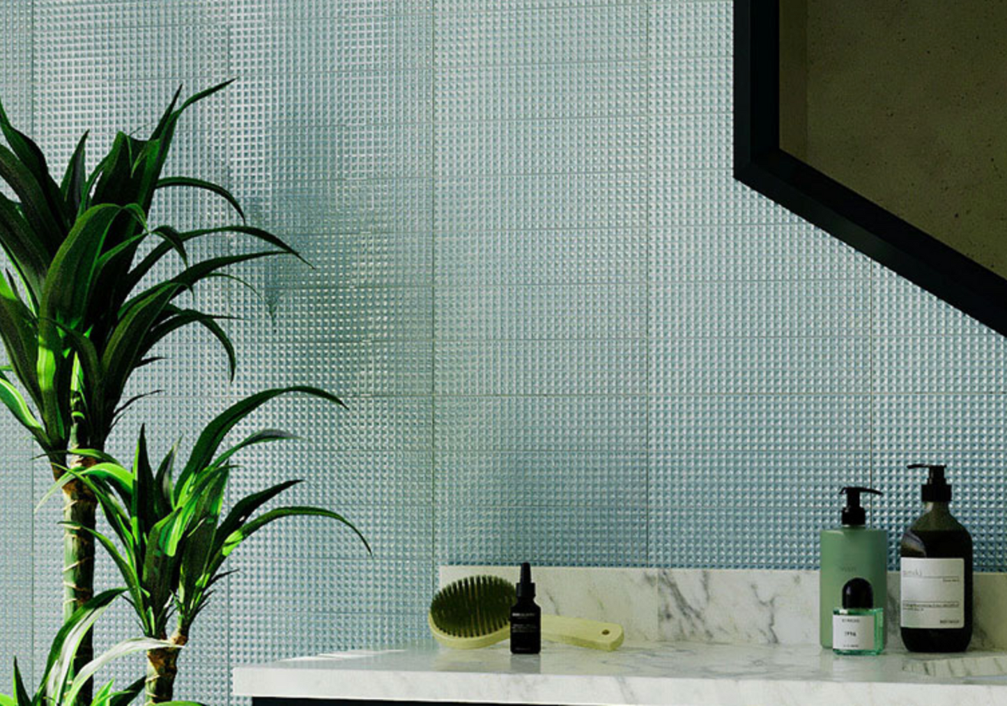 Glazzio Tiles Wafer Collection|3'' x 12'' | Benne|Ceramic Mosaic Tiles