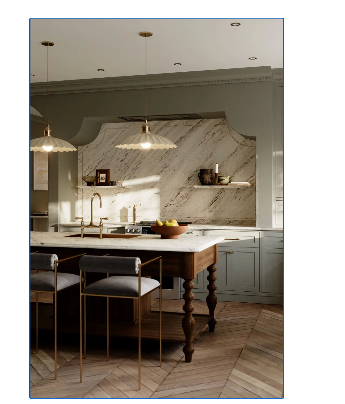 Cambria Wyncrest 132''x 65.5'' 2 cm Polished Quartz Slab