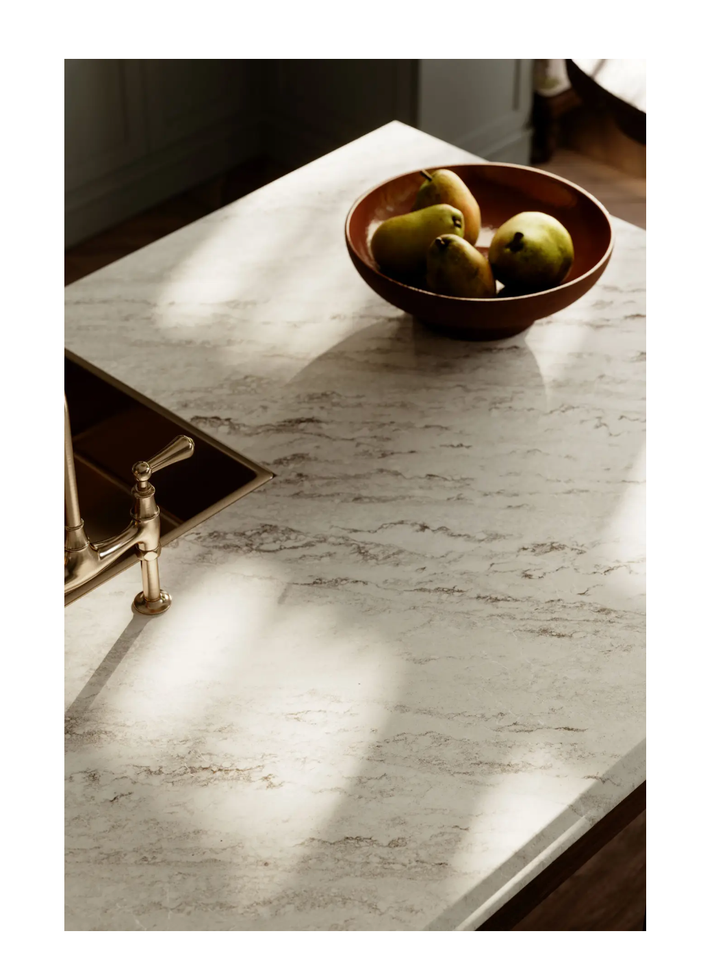 Cambria Wyncrest 132''x 65.5'' 2 cm Polished Quartz Slab