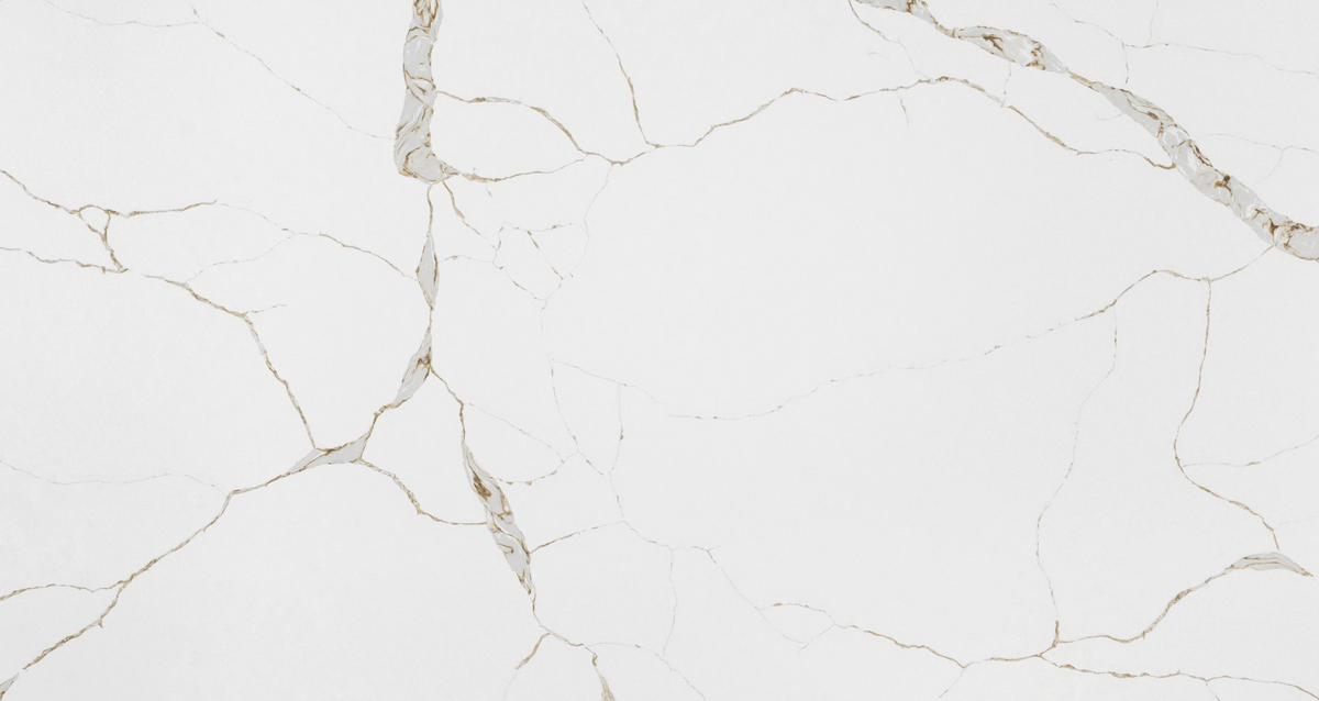 LX Prefabricated Calacatte Amberline |26'' x 110''| 2cm Polished Countertop