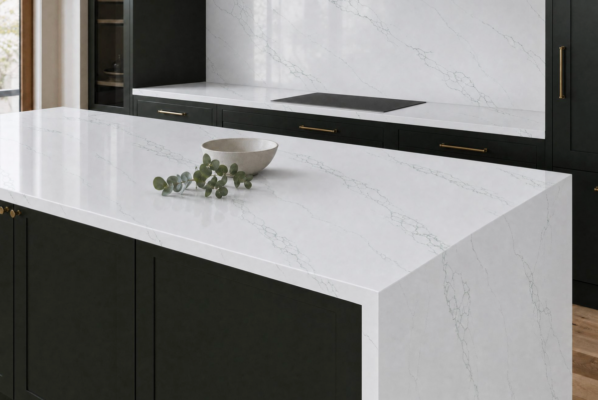 LX Prefabricated Timeless Echo |26'' x 110''| 2cm Polished Countertop