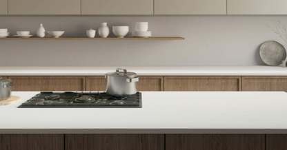 Caesarstone Whitenna |124.5’’ x  61.5’’|1.2 cm| Honed Finish Porcelain Slab