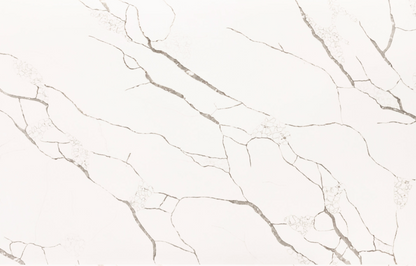 Stratus Surfaces|Status Quartz| Calacatta Super Bella |138 x 79 x 2 cm Polished Quartz Slab