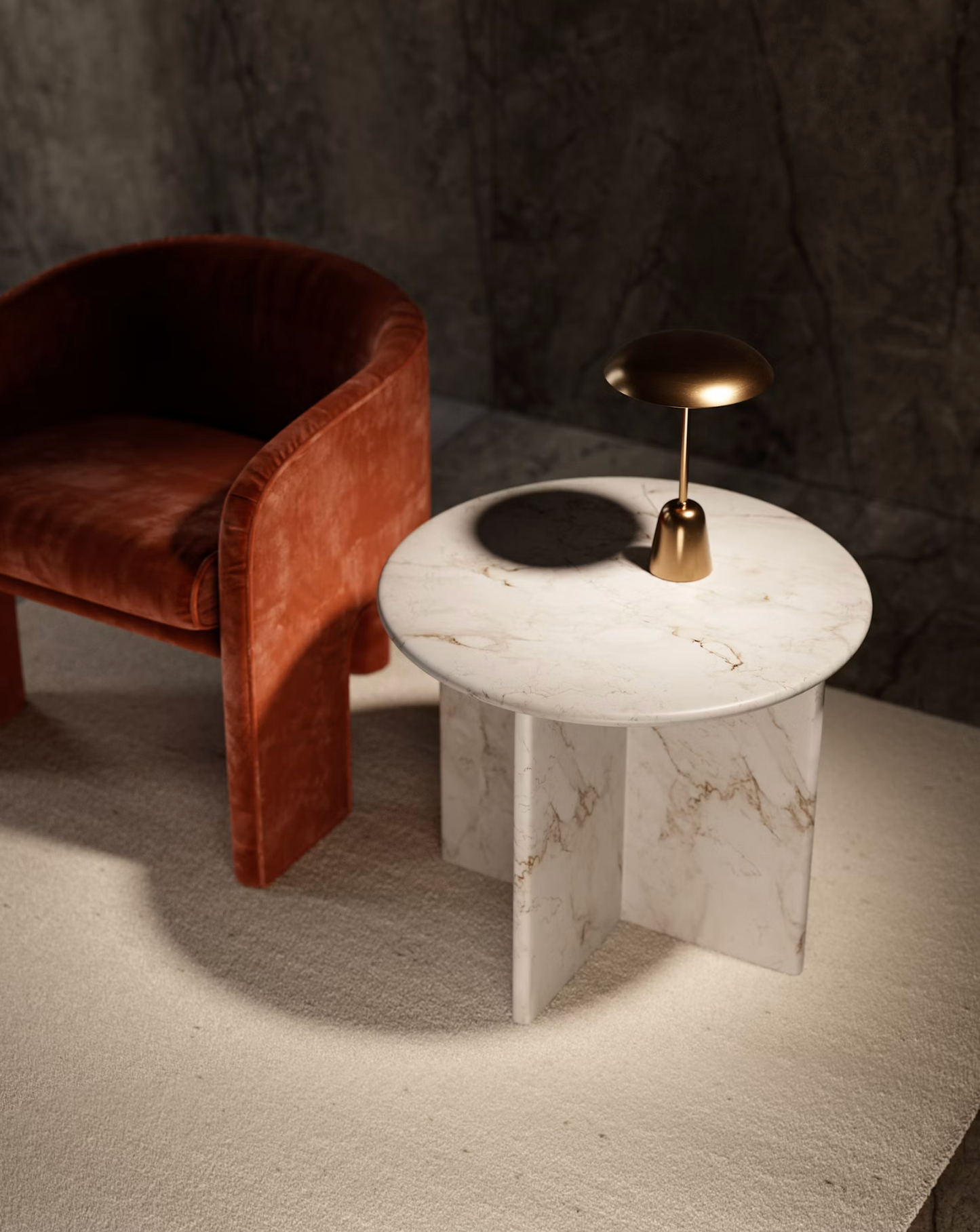 Éclos by Cosentino | Landr 128 x 63 x 2 cm | Glossy Finish Silica-Free Layered Mineral Surface