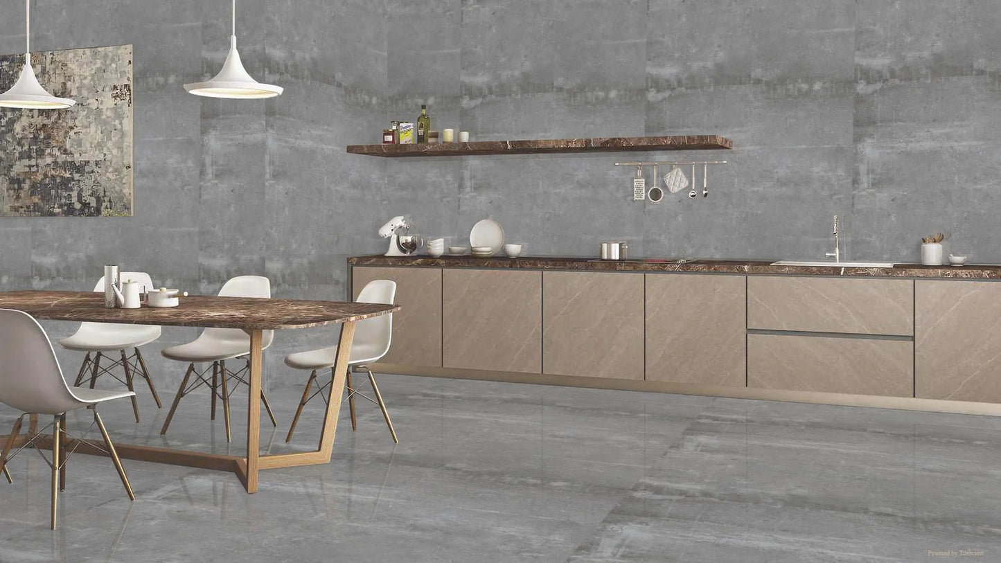 Raphael Stone RP1124 Venezuela Dark 32'' x 64'' Matte  Porcelain Tile