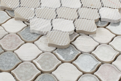 Elysium Tiles Van Gogh Flare 11''x11'' Mosaic Tile