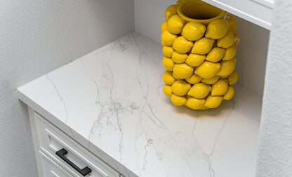 Vadara Quartz Sterling Light Polished 126" x 63" 2 cm Quartz Slab