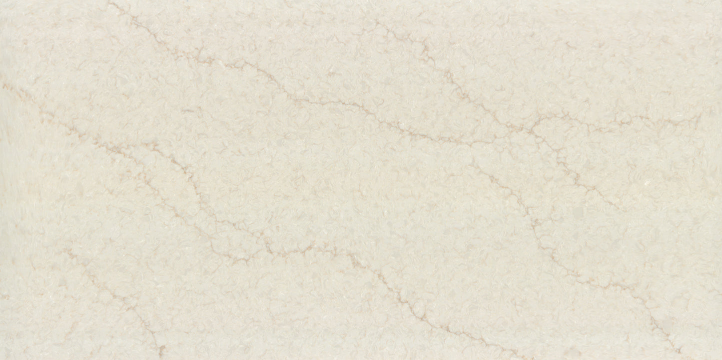 Vadara Quartz |Medina |Polished 140" x 81" 2 cm Quartz Slab
