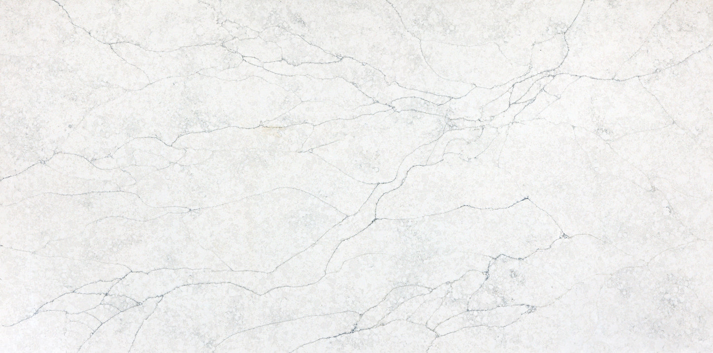 Vadara Quartz Sereno Bianco Polished 126" x 63" 2 cm  Quartz Slab