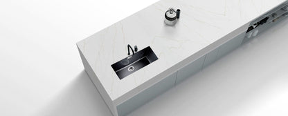 Raphael Stone RQ9973 Venatino  Gold |126' x63''| 2 cm Polished Quartz Slab