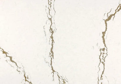 Cambria Berkshire Brass Sculpted 132''x 65.5'' 2 cm Polished Quartz Slab