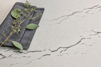 Cambria Berkshire Steel Satin Ridge 132''x 65.5'' 2 cm Polished Quartz Slab