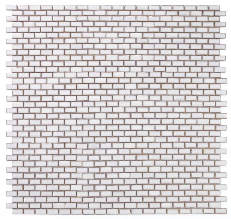 Elysium Tiles Brick Fancy White 11.75''x 11.75''