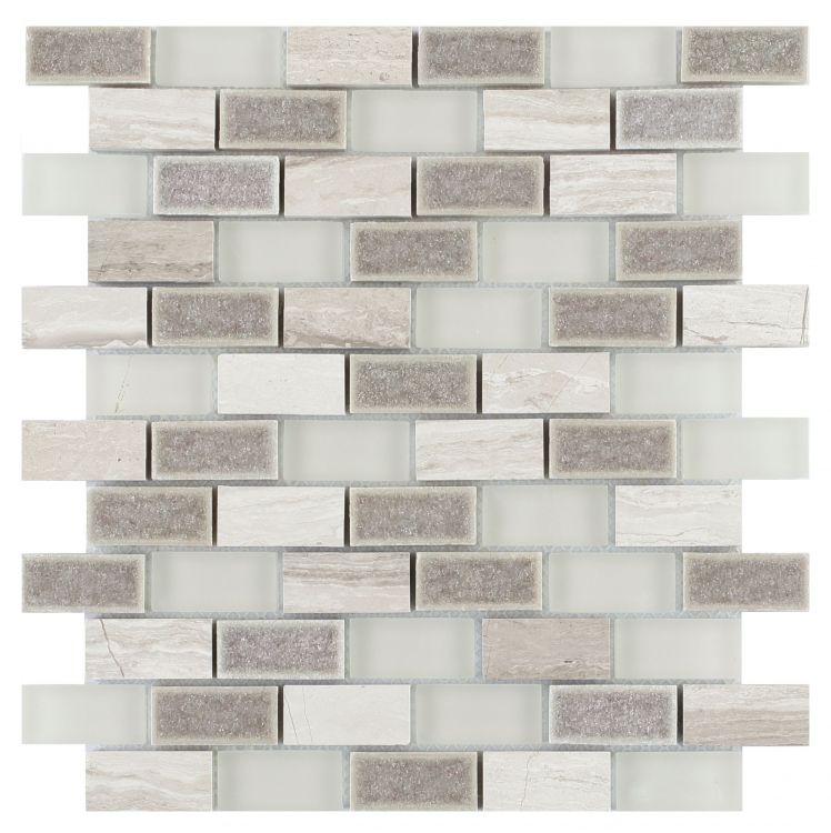 Elysium Tiles Bride 10.75'' x 11.75'' Mosaic Tiles