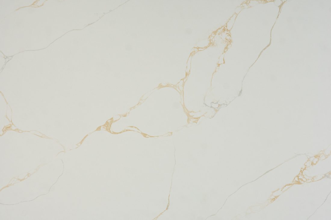LX Prefabricated Calacatte Haven|26'' x 110''| 2cm Polished Countertop