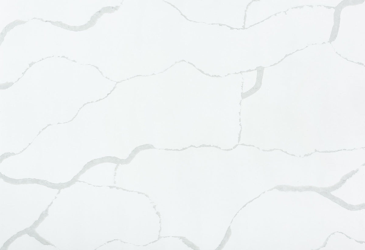 LX Prefabricated Calacatte White|26'' x 110''| 2cm Polished Countertop