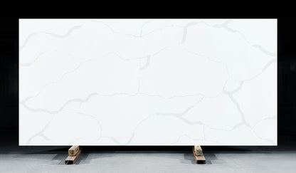 LX Prefabricated Calacatte White|26'' x 110''| 2cm Polished Countertop