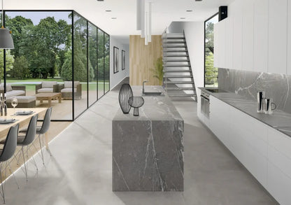 Ascale Cardoso Gray 127''x63'' 12 mm Matte  Porcelain Slab