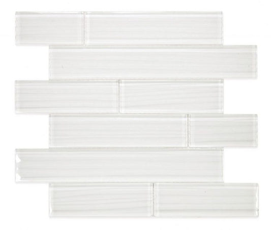 Elysium Tiles Casale Silver White Multi Size 11.75 x 11.75 Mosaic Tiles