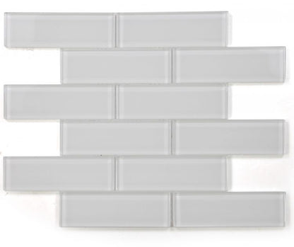 Elysium Tiles Casale White Shining One Size 11.75'' x 11.75'' Mosaic Tiles