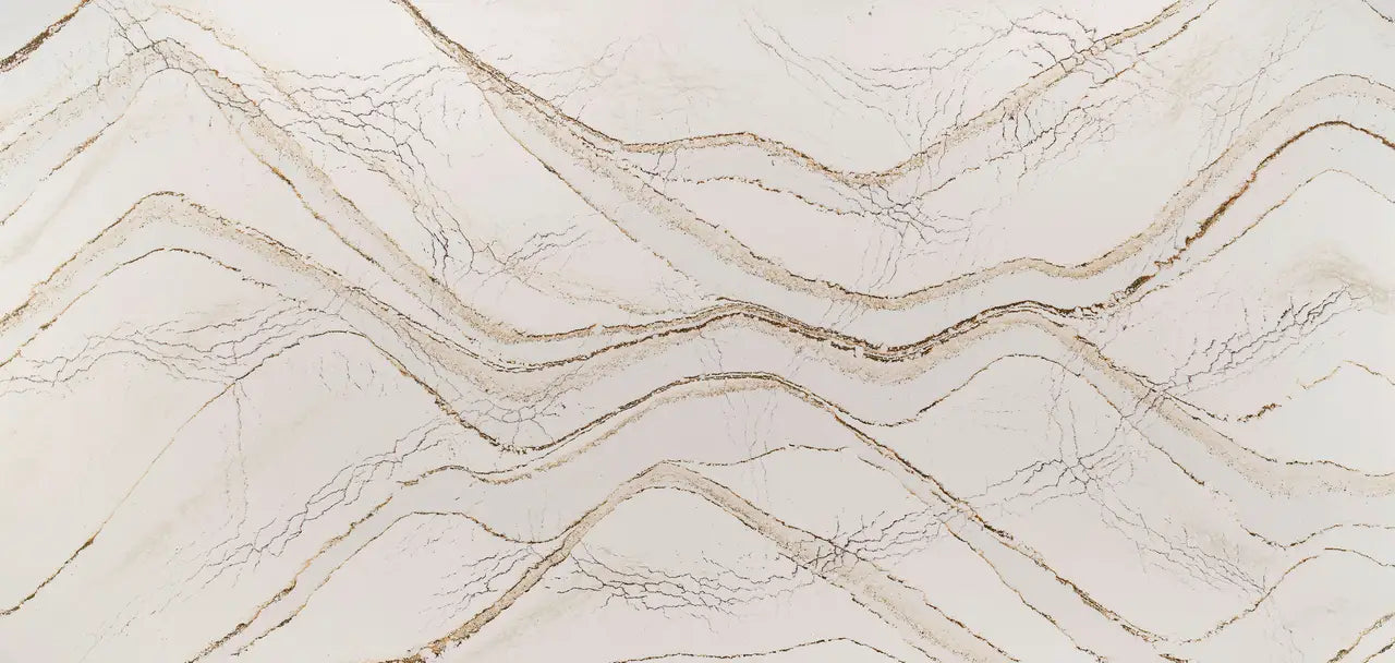 Cambria Clovelly 132''x 65.5'' 2 cm Polished Quartz Slab