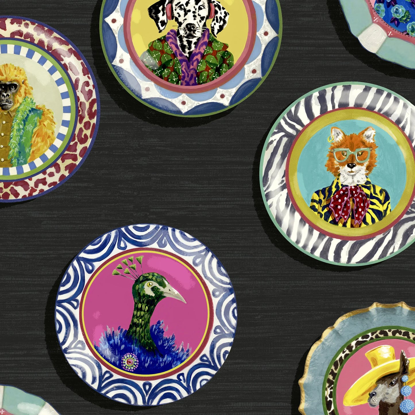 Mckenzie| Paper Paradise Collection| by Sancar Luxury Designer Wallpapers