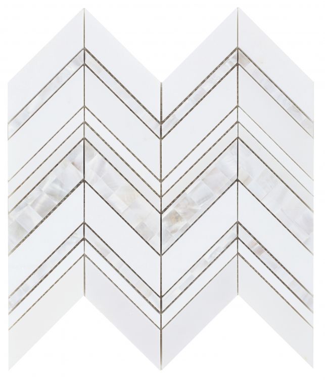 Elysium Tiles Diana Ravenna 11.75''x 12.25'' Mosaic Tiles