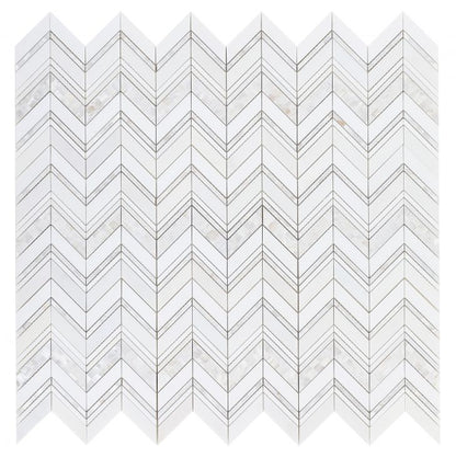 Elysium Tiles Diana Ravenna 11.75''x 12.25'' Mosaic Tiles