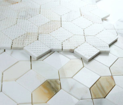 Elysium Tiles Eclipse Sun 12''x12'' Mosaic Tiles