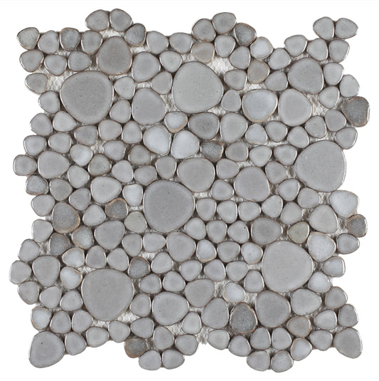 Elysium Tiles Growing Grey 11.5 x 11.5 Mosaic Tiles