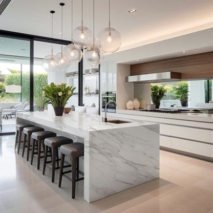 LX Prefabricated  Golden Serenity  |26'' x 110''| 2cm Polished Countertop