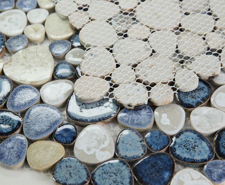 Elysium Tiles Growing Ocean 11.50'' x 11.50'' Mosaic Tiles