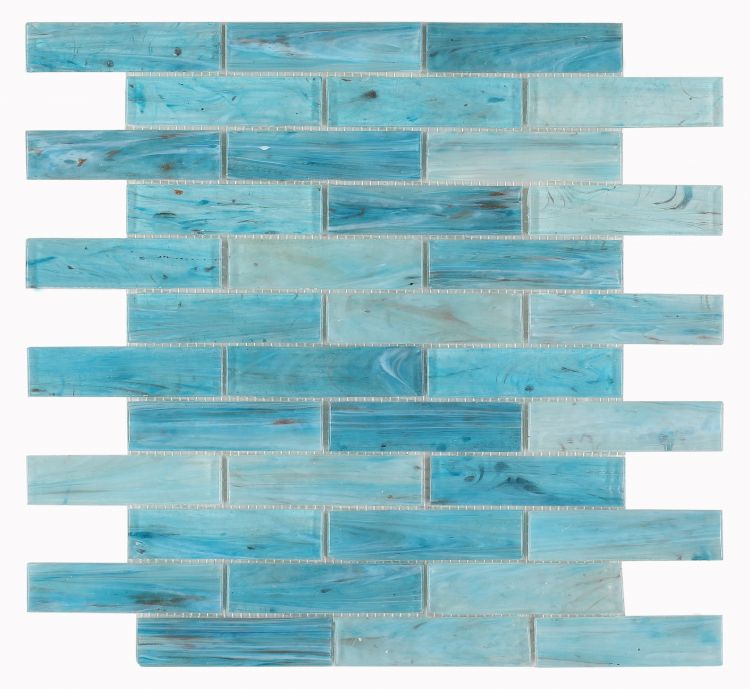 Elysium Tiles Hot Blue 11.75 x 12.75 Mosaic Tiles