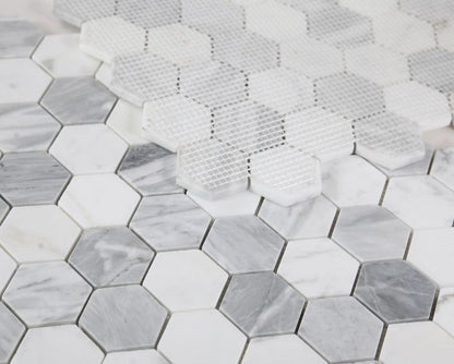 Elysium Tiles Hexagon Dusk 2x2| 11.75'' x 12''