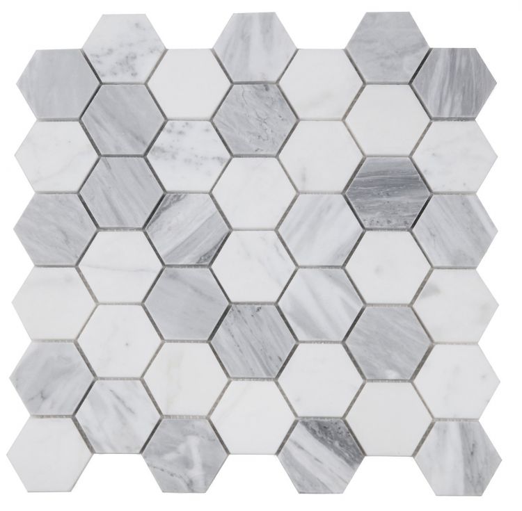 Elysium Tiles Hexagon Dusk 2x2| 11.75'' x 12''