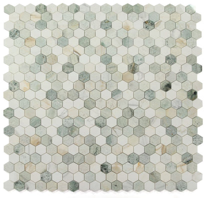 Elysium Tiles Hexagon Spring 2x2 | 11.75'' x 12''