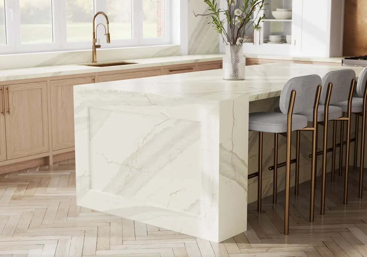 Cambria Inverness Swansea 32''x 65.5'' 2 cm Polished Quartz Slab