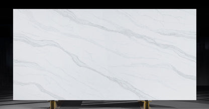 Raphael Stone Calacatta Mila RQ9938  |126' x63''|  2 cm Polished Quartz Slab