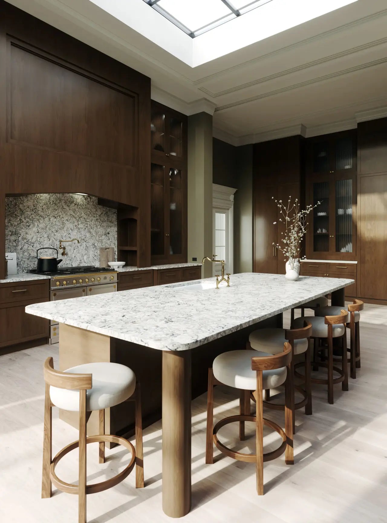 Cambria Praa Sands 132''x 65.5'' 2 cm Polished Quartz Slab
