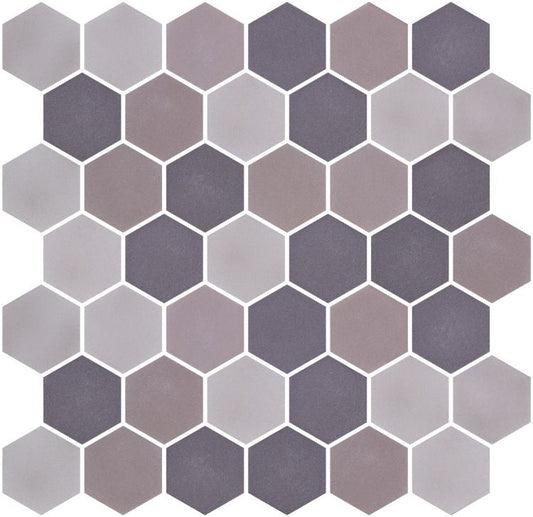 Elysium Tiles Stoneland XL Mixed Grey 11.25'' x 11.25'' Mosaic Tiles