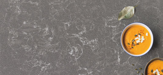 HanStone Storm  130" x 65" x 2 cm" River Washed Quartz Slab