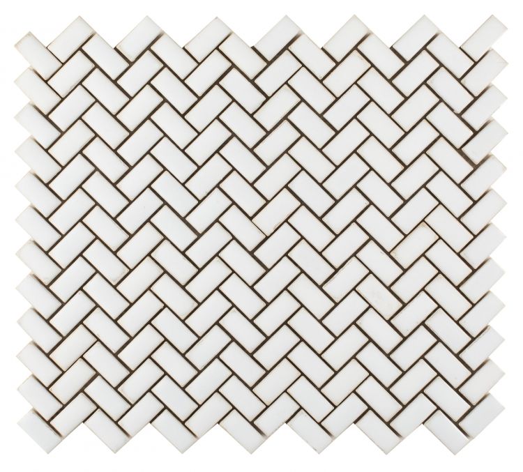 Elysium Tiles Tango White 11.25''x 12.75'' Mosaic Tiles