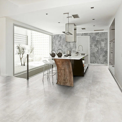 Ottimo Ceramics Lines |White| 12” x 24” Glazed  Porcelain Tile
